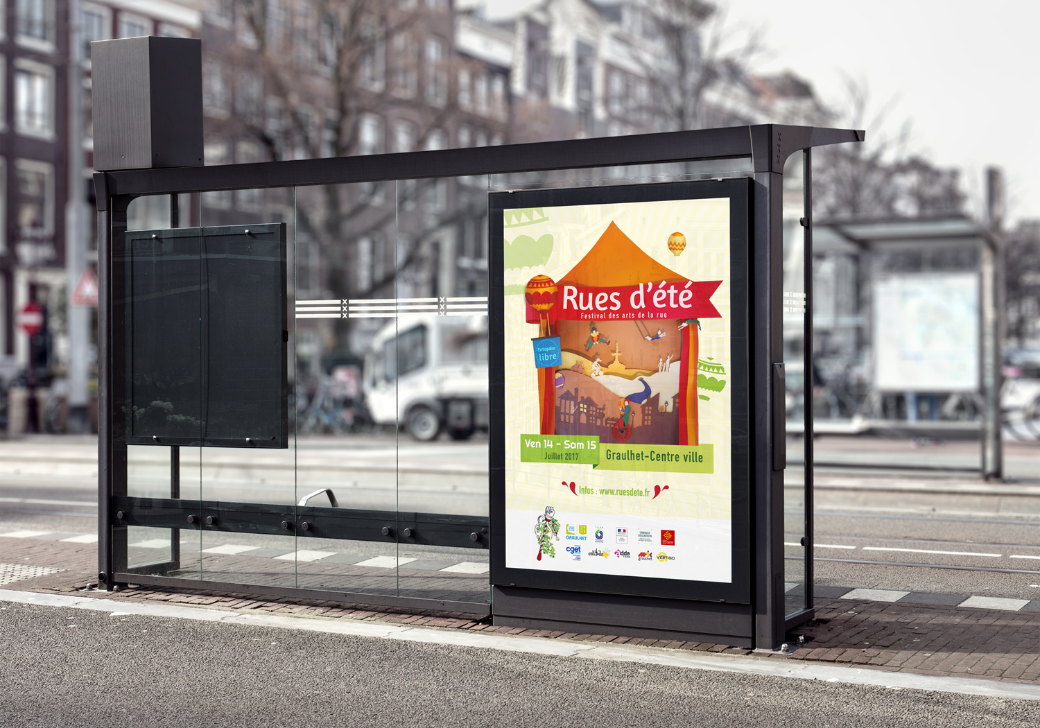 Affiche rues d'ete 2017