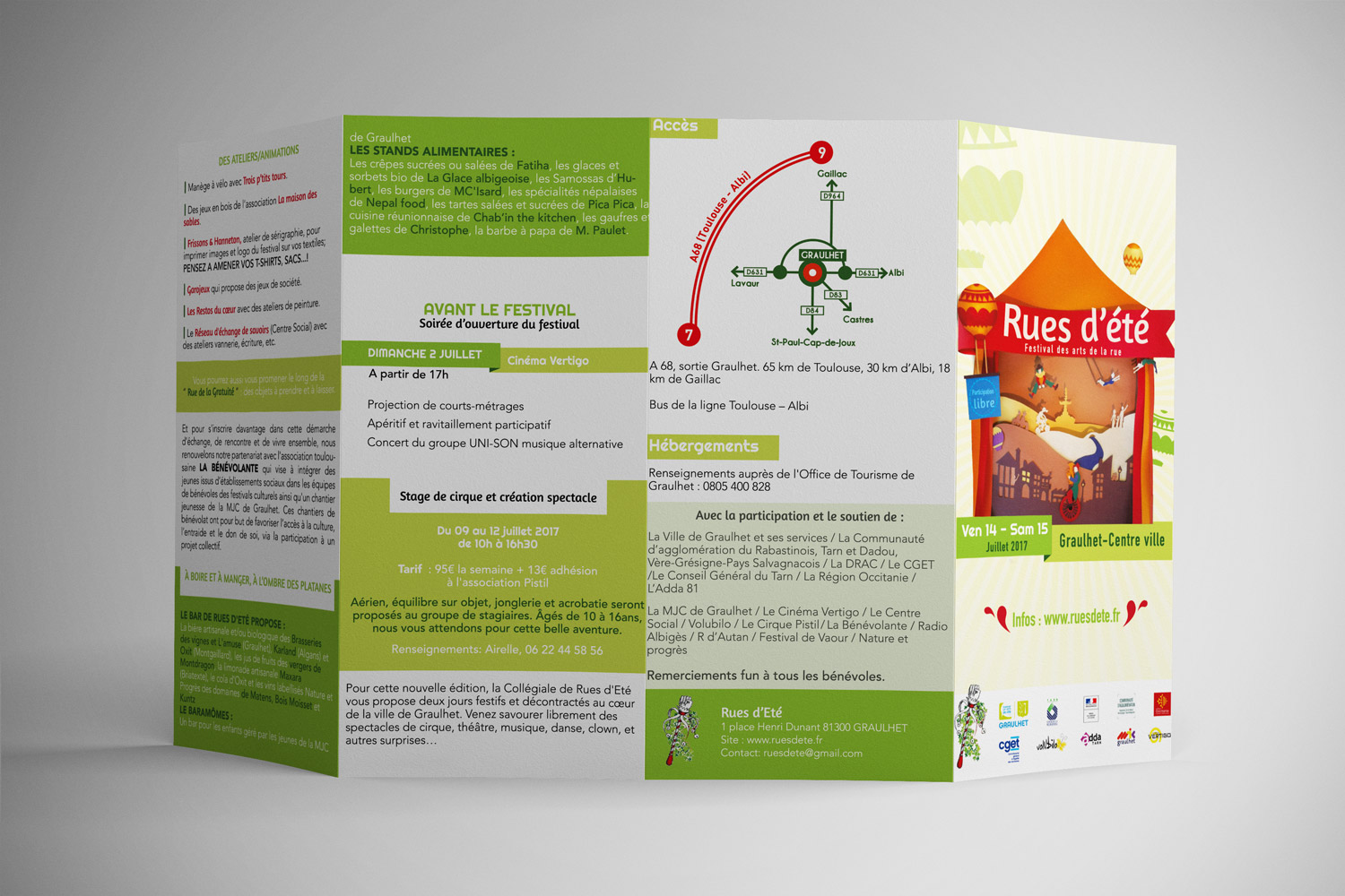 depliant rues d'ete 2017